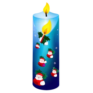 Christmas Candle Design PNG 51 PNG