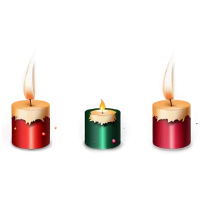 Christmas Candle PNG 99