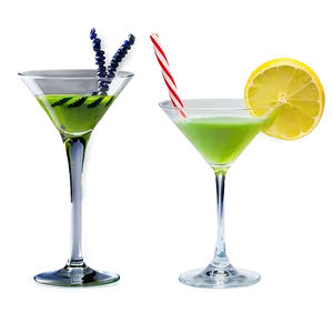 Christmas Cocktails PNG Wab98