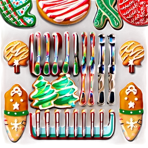 Christmas Cookie Baking Set PNG 21