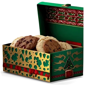 Christmas Cookie Box Gift Ideas PNG Xkg PNG