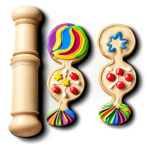 Christmas Cookie Decorating Supplies PNG 06202024 PNG