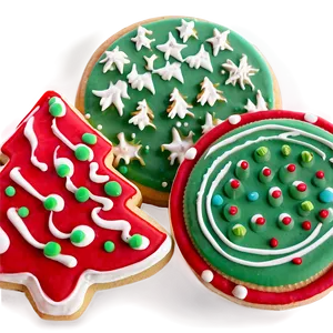 Christmas Cookie Decorating Techniques PNG Hdw1 PNG