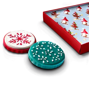 Christmas Cookie Gift Packaging PNG Upu50 PNG