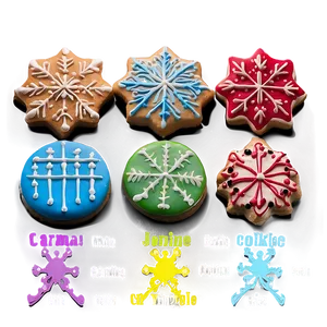 Christmas Cookie Icing Color Guide Png 40 PNG image