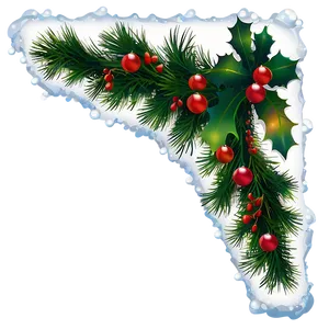 Christmas Corner Vector Png 91 PNG image