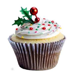 Christmas Cupcake PNG 52