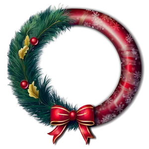 Christmas Cute Frame PNG Eco35 PNG
