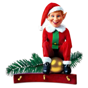 Christmas Elf Decor PNG 17 PNG