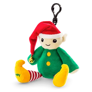 Christmas Elf Plush Keychain