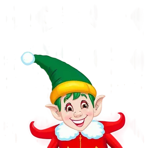 Christmas Elf With Ornaments Png 06252024 PNG image