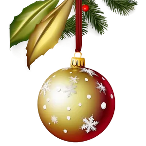 Christmas Eve Festive Ornaments PNG 06252024 PNG