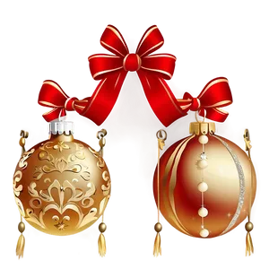 Christmas Eve Festive Ornaments PNG 06252024