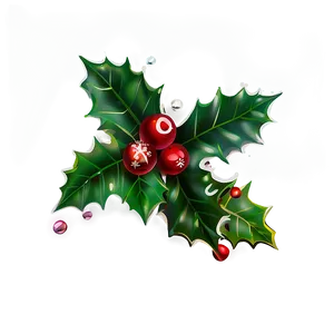 Christmas Eve Holly And Berries Png 38 PNG image