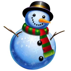 Christmas Eve Snowman Building Png Xlq32 PNG image