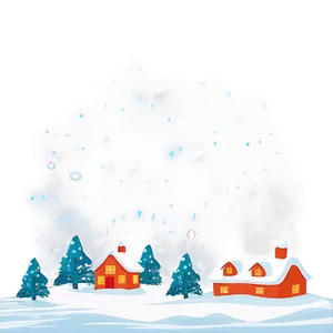 Christmas Eve Snowy Scene Png 83 PNG image