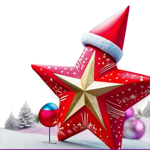 Christmas Eve Star Topper PNG 06252024