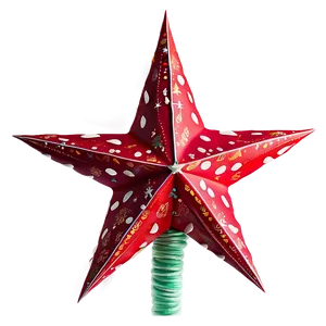 Christmas Eve Star Topper PNG 2