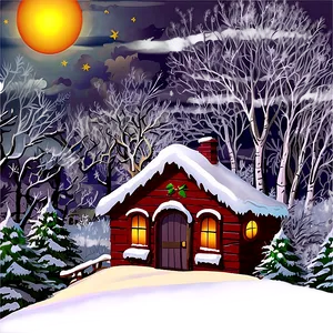 Christmas Eve Winter Wonderland PNG 40