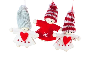 Christmas Felt Ornaments Hanging