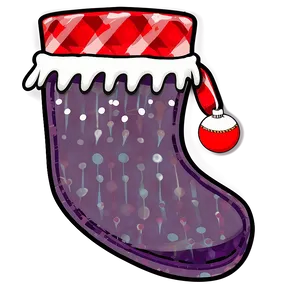 Christmas Fireplace Stocking Png Kdv16 PNG image