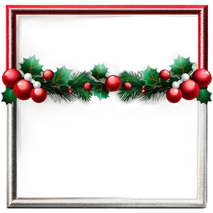 Christmas Frame Design PNG 67