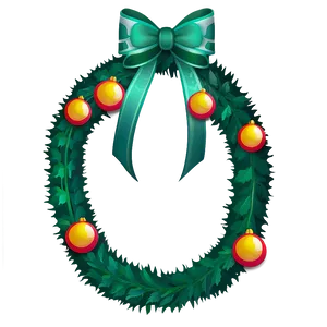 Christmas Garland Decoration PNG 06292024 PNG