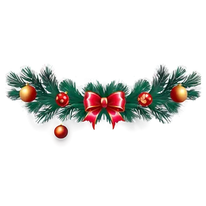 Christmas Garland Decoration PNG 41 PNG