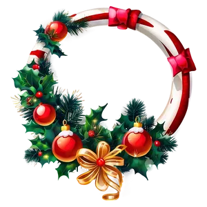 Christmas Garland Decoration PNG Afg PNG