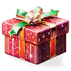 Christmas Gift Box PNG 05032024