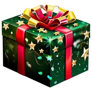 Christmas Gift Box PNG 05252024