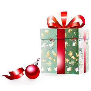 Christmas Gift Box PNG 20