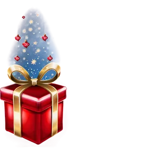 Christmas Gift Box PNG 65
