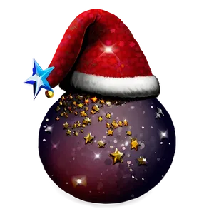 Christmas Hat With Star Png 75 PNG image