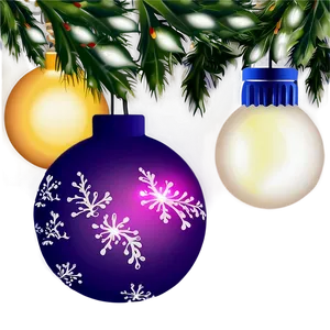 Christmas Lights A PNG