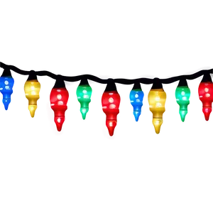 Christmas Lights Border PNG Vqf
