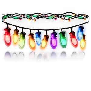 Christmas Lights Clipart PNG 05032024