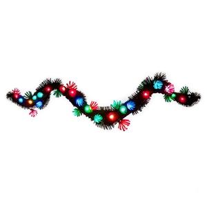 Christmas Lights Display PNG Uoe82