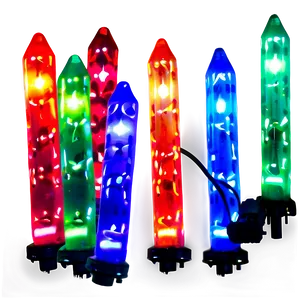 Christmas Lights In City PNG 87