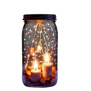 Christmas Lights In Jar PNG 87 PNG