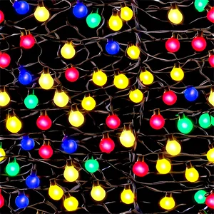 Christmas Lights Net PNG Vsc78