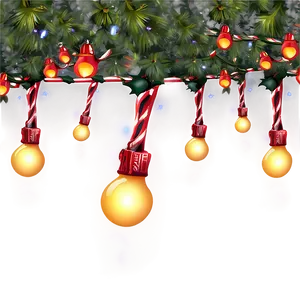 Christmas Lights Wallpaper PNG 05032024