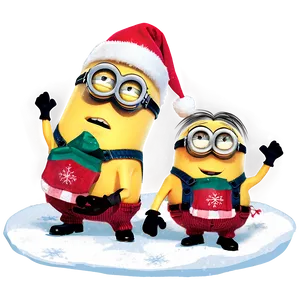 Christmas Minions PNG Hjy