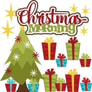 Christmas Morning Celebration PNG