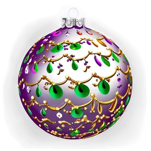 Christmas Ornament Ball Png 05242024 PNG image