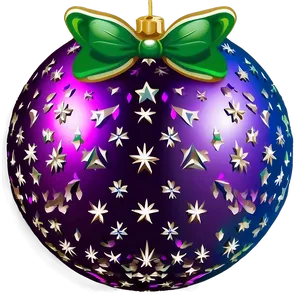 Christmas Ornament Ball Png 05242024 PNG image