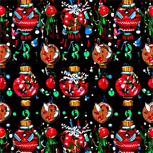 Christmas Pattern Design PNG 70