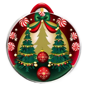 Christmas Pattern Design PNG Rpt