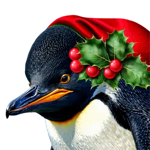 Christmas Penguin Png Ows9 PNG image