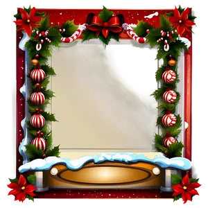 Christmas Photo Border Png Ejy PNG image